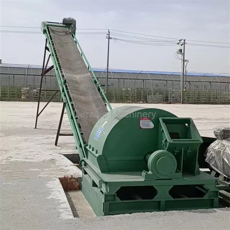 applications of wood crushers with conveyors
